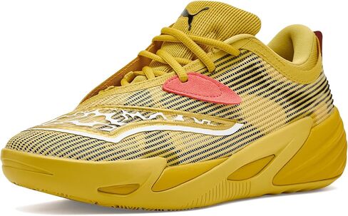 PUMA Mens X Pokemon All-Pro Nitro 2 Pikachu Basketball Sneakers Shoes - Yellow in Kuwait