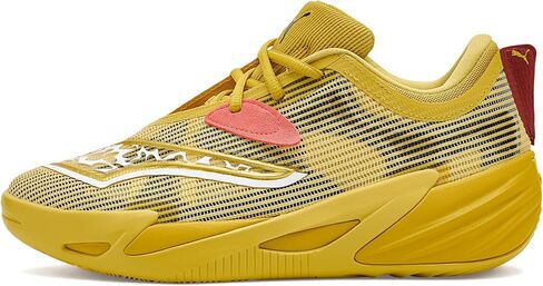PUMA Mens X Pokemon All-Pro Nitro 2 Pikachu Basketball Sneakers Shoes - Yellow in Kuwait