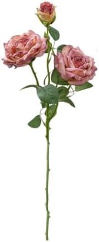 Artificial Rose Flowers 6 Pcs 12 Inch Silk-Style for Home Garden Decor and Floral Displays Decor Style 6 in Kuwait