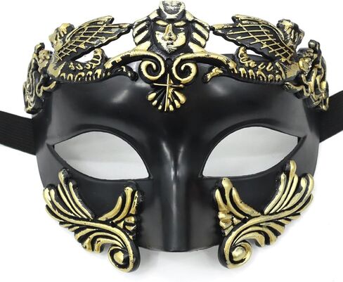 Masquerade Mask for Men Roman Greek Retro Mask Venetian Couple Masks for Carnival Halloween Party Ball Prom Costume in Saudi Arabia