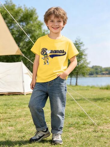 Baseball Shirts for Toddler Girl Boy Baseball Letter Prints T Shirt Baseball Player Shirt Game Day Fan Short Sleeve Tops in Saudi Arabia