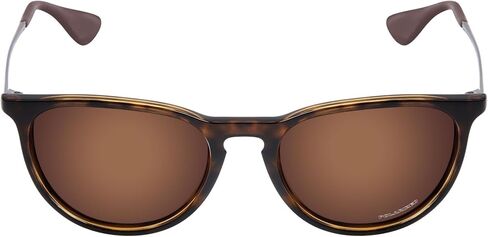 عدسات Mryok Plus مستقطبة بديلة لنظارات Ray-Ban Erika RB4171 مقاس 54 مم، مستقطبة عالية الدقة، حماية من الأشعة فوق البنفسجية، مقاومة للصدمات وملائمة تمامًا - بني برونزي in Kuwait