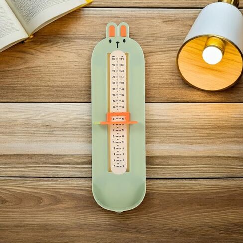 VILLCASE 2pcs Foot Measuring Ruler and Shoe Size Gauge Foot Length Measurer for Two Colors for Accurate Shoe Fitting at Home in Kuwait