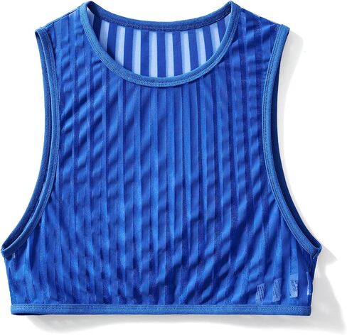 Mens Mesh Crop Tank Top Fishnet Sleeveless Undershirts See Through Vest Pride Parade Half Shirt Tops in Saudi Arabia