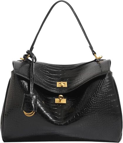 Handbags for Women Top Handle Tote Bag Purse Leather Handbag Large Capacity Travel Crossbody Purses for Women in Saudi Arabia
