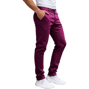 Ctreela Men's Dress Pants Slim Fit Stretch Flat-Front Lightweight Comfort Slacks Straight Leg Business Work Daily Wear in Saudi Arabia
