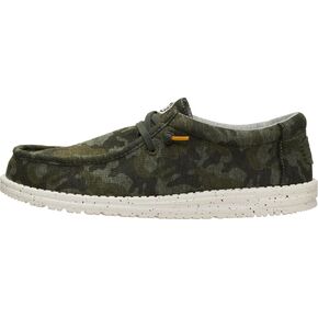 HEYDUDE Mens Wally Stretch Jersey Camo in Kuwait