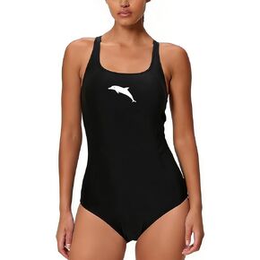 Halcurt Women's Athletic Swimsuit Adjustable Strap One Piece Swimsuit Racerback Bathing Suit in Saudi Arabia