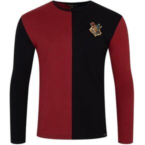 Harry Potter Personalized House Triwizard Jersey - Custom Name Long‑Sleeve 100% Cotton House Shirt with Hogwarts Crest in Saudi Arabia