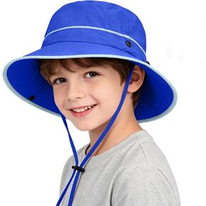 ZOORON Kids Sun Hat for Boys Girls UPF 50+ Sun Protection Bucket Hat Quick Dry Breathable Child Summer Beach Hats in Kuwait