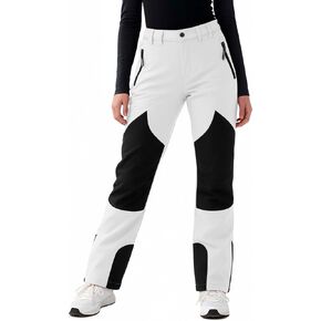 Girls Snow Ski Pants Kids Waterproof Windproof Winter Warm Fleece Lined Hiking Snowboard Pants with Zipper Pockets in Kuwait