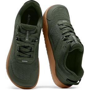 AIRHAS Mens Zero Drop Barefoot Shoes Anatomical Tox Box Sneakers for Men Gym Workout Cross Training Shoes in Kuwait