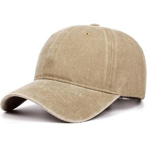 Washed Cotton Kids Baseball Cap Vintage Cowboy Hat for Boys Girls in Kuwait