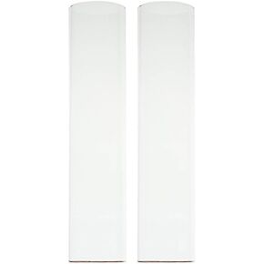 2 Pcs Clear 18 inches Open End Cylinder Glass Hurricane Candle Shade Tubes | 18" Chimney Cylindrical Candle Holder Sleeves for Wedding Party Events Reception Centerpiece Home Decorations Supplies in Saudi Arabia