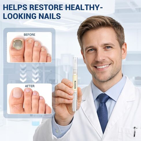 Toenail Fungus Treatment Extra Strength, Fungal Nail Treatment Pen with 25% Undecylenic Acid and 1% Tolnaftate, Maximum Strength Improves Appearance of Brittle, Discolored and Thick Nails (4 Pack) in Saudi Arabia