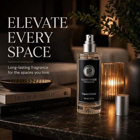 Neroli Room Spray for Home – Luxury Long-Lasting Fragrance Mist, Citrus Floral Woody Scent, Premium Glass Bottle & Gift Box, Fine-Mist Sprayer, Made in USA, 3.3 fl oz / 100 ml in Kuwait