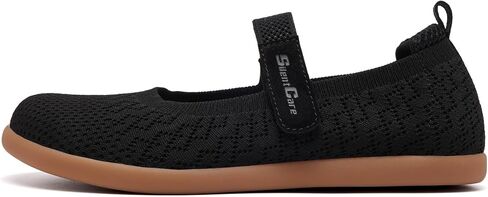 SILENTCARE Women's Barefoot Mary Jane Flats Wide Toe Box Ballet Shoes Zero Drop Sole with Adjustable Straps in Saudi Arabia