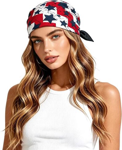 DOCILA رئيس باندانا قبعة الجمجمة للنساء الرجال طباعة دو خرقة رئيس التفاف تنفس الشعر التفاف Durag للأزياء الرياضية ملابس يومية in Kuwait