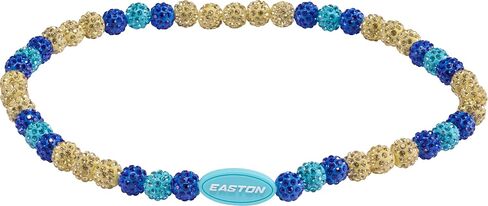 Easton | Spring Break Baseball Necklace | Drip | Yellow/Blue in Kuwait
