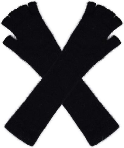 Arm Warmers Long Half Finger Knit Wrist Gloves for Dailwear Holiday in Saudi Arabia