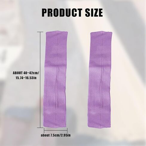 Arm Warmers,Knit Women's Long Fingerless Gloves Mitten with Thumb Hole,Warm Gloves Arm Sleeves for Women in Saudi Arabia
