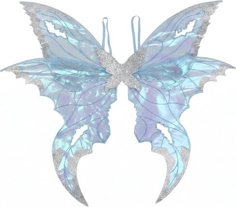 Adult Fairy Wings (35.43 x 31.5) Butterfly Wings Costume Accessory for Women's Easter Halloween Cosplay Parties in Saudi Arabia