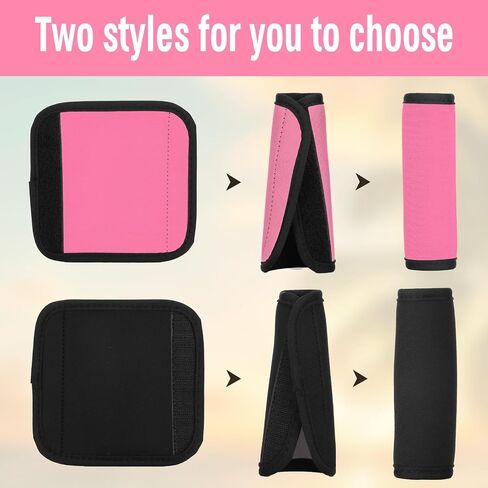Neoprene Handle Wrap Protector, Dsigo Pink Handle Wrap Accessories for Bogg Bag & Simply Southern Tote - Beach Bag Handle Protectors in Saudi Arabia