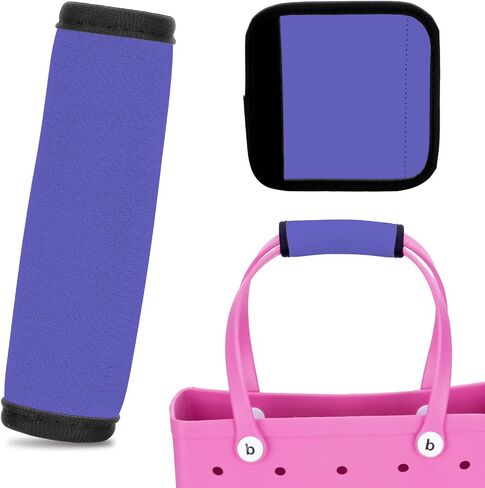 Neoprene Handle Wrap Protector, Dsigo Pink Handle Wrap Accessories for Bogg Bag & Simply Southern Tote - Beach Bag Handle Protectors in Saudi Arabia
