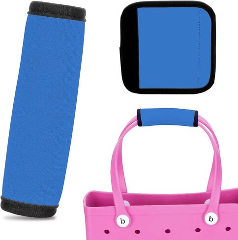 Neoprene Handle Wrap Protector, Dsigo Pink Handle Wrap Accessories for Bogg Bag & Simply Southern Tote - Beach Bag Handle Protectors in Saudi Arabia