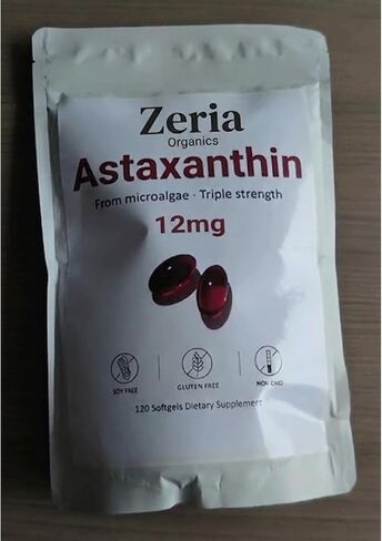 Astaxanthin 12mg - 120 softgels (1PC) in Saudi Arabia