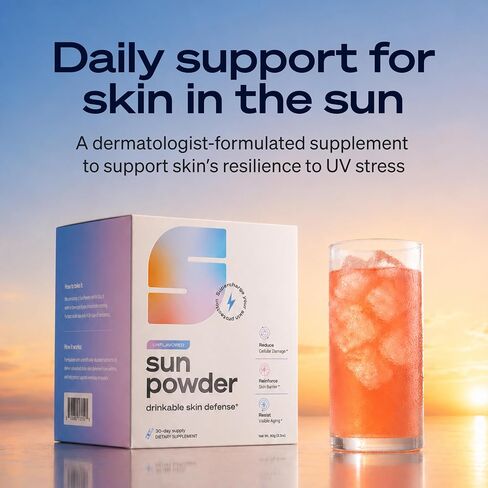 First 3-in-1 Drinkable Skincare, by World-Class Dermatologist & Skin Surgeon, Regenerative Formula, Nicotinamide, Collagen Peptides, Astaxanthin, Glutathione, 30 Stick Packs, Unflavored in Saudi Arabia