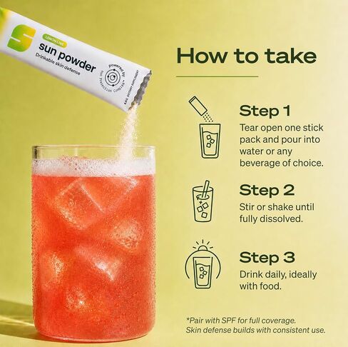 First 3-in-1 Drinkable Skincare, by World-Class Dermatologist & Skin Surgeon, Regenerative Formula, Nicotinamide, Collagen Peptides, Astaxanthin, Glutathione, 30 Stick Packs, Lemon Lime in Saudi Arabia