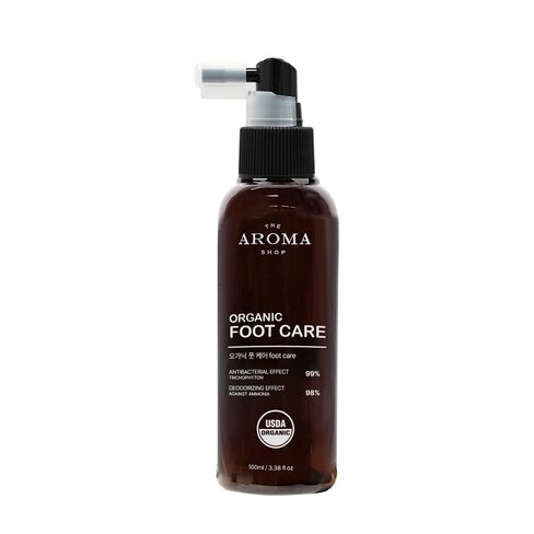 USDA Certified Organic Foot Care - Natural Deodorizer for Odor & Smelly Feet, Cooling Relief for Athletes & Tired Feet, Shoe Refreshing Mist - 3.38 fl oz in Saudi Arabia