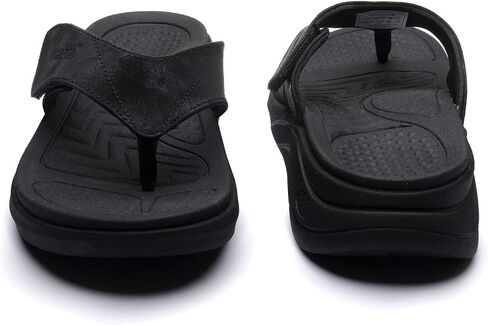 Vagana Sandals for Men Adjustable Width Slides Arch Support Orthopedic for Diabetic Plantar Fasciitis Swollen Feet Pain Relief Neuropathy in Saudi Arabia