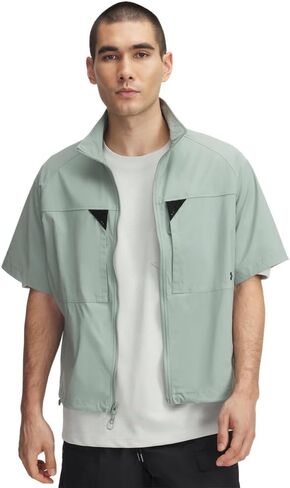 Under Armour Men's Unstoppable Full Zip Short Sleeve T Shirt in Kuwait
