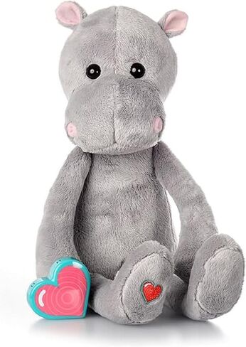 My Baby's Heartbeat Bear Recordable Stuffed Animals 20 sec Heart Voice Recorder for Ultrasounds and Sweet Messages Playback, Perfect Gender Reveal for Moms to Be, Owl in Kuwait