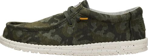 HEYDUDE Mens Wally Stretch Jersey Camo in Kuwait