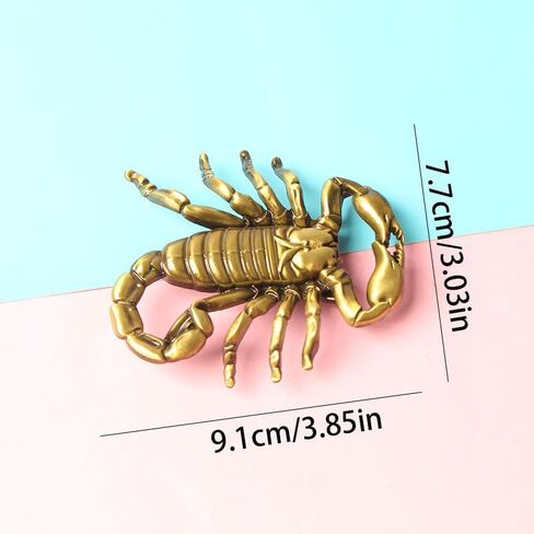 1PC Western Cowboy Men's Scorpion Personality Belt Buckle – Vintage Style Metal Buckle for Casual & Formal Belts in Saudi Arabia