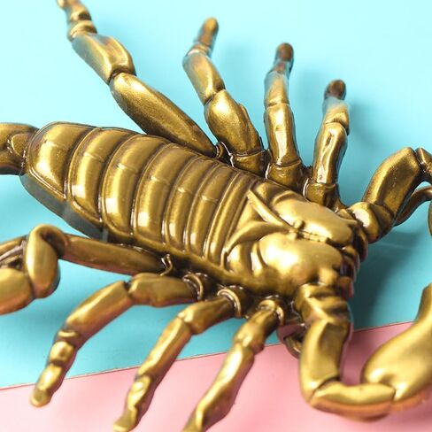 1PC Western Cowboy Men's Scorpion Personality Belt Buckle – Vintage Style Metal Buckle for Casual & Formal Belts in Saudi Arabia
