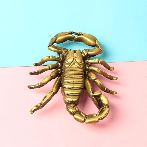 1PC Western Cowboy Men's Scorpion Personality Belt Buckle – Vintage Style Metal Buckle for Casual & Formal Belts in Saudi Arabia