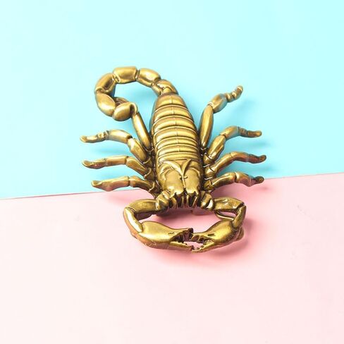 1PC Western Cowboy Men's Scorpion Personality Belt Buckle – Vintage Style Metal Buckle for Casual & Formal Belts in Saudi Arabia