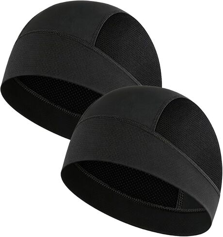 Skull Cap for Men Women Breathable Cooling Hat, Quick-Dry Helmet Liner for Cycling Bike Running Outdoor Sports in Kuwait