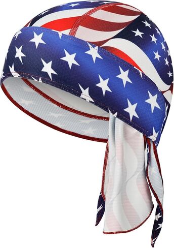 YANIKY Bandanas Skull Caps for Men, Women Skull Cap Helmet Liner Cycling Hat Durags Motorcycle Bandana Sweat Wicking Do Rag in Saudi Arabia