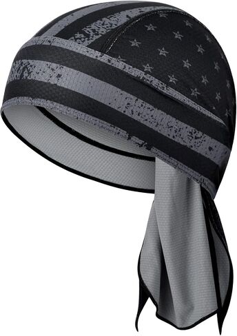YANIKY Bandanas Skull Caps for Men, Women Skull Cap Helmet Liner Cycling Hat Durags Motorcycle Bandana Sweat Wicking Do Rag in Saudi Arabia