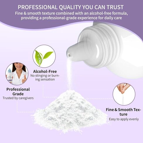 Stoma Care Powder - Gentle Ostomy Skin Barrier Powder for Peristomal Protection, Absorbs Moisture & Keeps Skin Dry, Compatible with Colostomy & Ileostomy Pouches - 0.86 oz in Kuwait