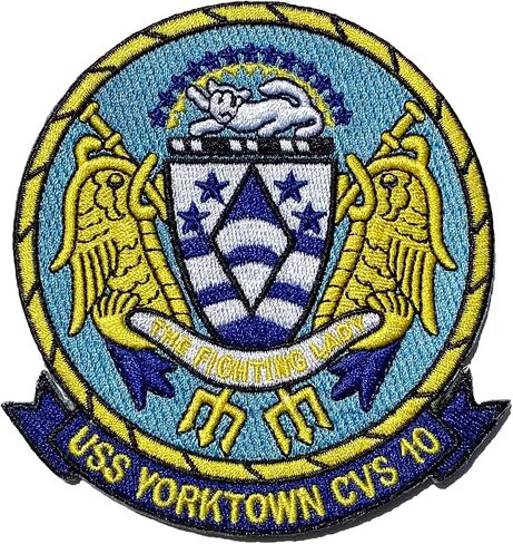 USS Yorktown (CVS-10) Patch – Sew On in Kuwait