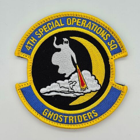 4th Special Operations Squadron Patch – Iron/Sew On, 4 in in Kuwait