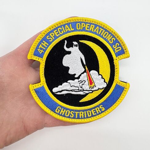 4th Special Operations Squadron Patch – Iron/Sew On, 4 in in Kuwait