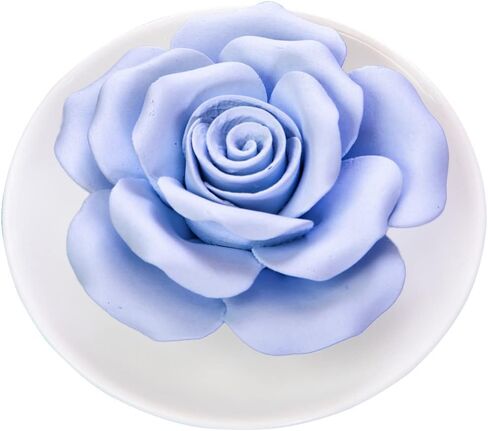 Essential Oil Passive Flower Diffuser -Lotus Flower Porcelain Aromatherapy Diffusers for Small Mini Room, Desk Decorative, Bathroom (Lotus) in Saudi Arabia