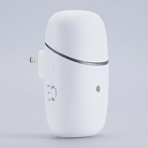 Plug in Diffuser for Essential Oils - Waterless Essential Oil Diffuser,Compatible with 10ml of 100% Pure Essential Oil，No Water Needed,12-Hour Intermittent Dry Mist, Equipped with a Night Light. in Saudi Arabia